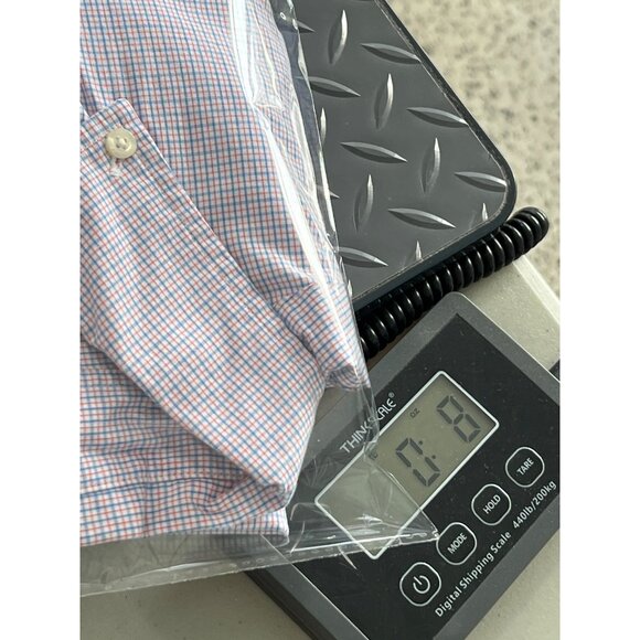 Vineyard Vines Tucker Shirt Size Medium Plaid Button Front Classic Fit Business - Picture 7 of 7